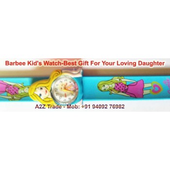 Kids Slap On Wrist Watch for Only $9.99 + Shipping for Everyone!,Cartoon Barbie slap watch Children Kids Girls Students Quartz Wrist Watches,